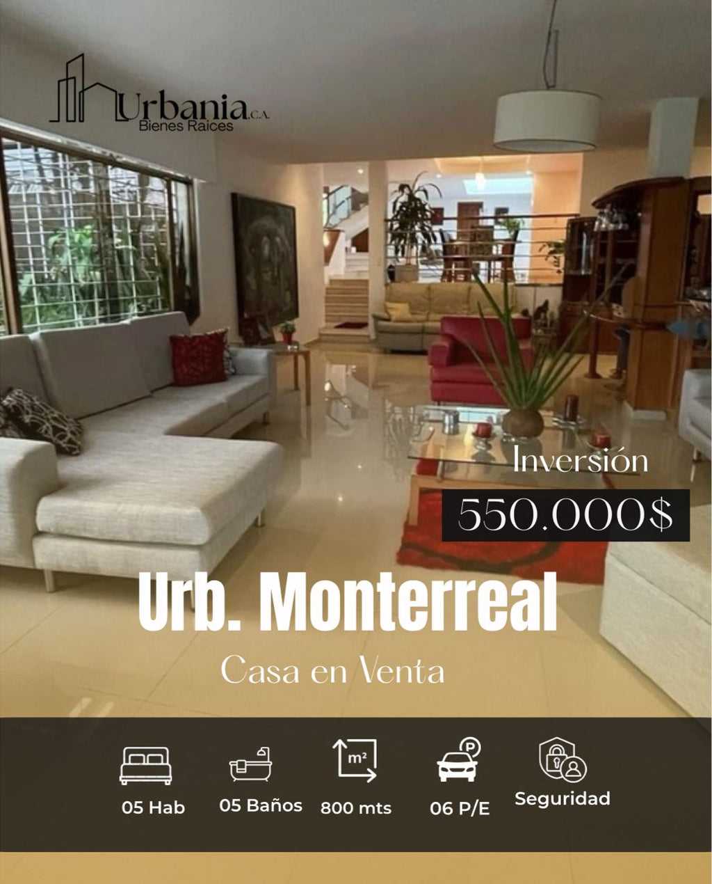 Urb. Monterreal Zona exclusiva del Este